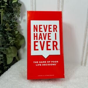 NEVER HAVE I EVER Card Party Game 17+